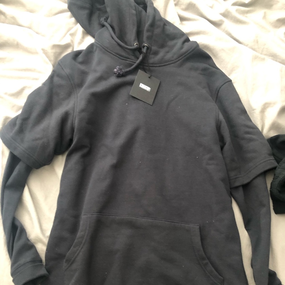 KITH Pinnacle 400gsm lexington hoodie in deep navy